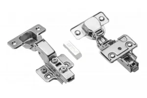Петля GTV SOLID PLUS полунакладная с доводчиком с эксцентриковой регулировкой плеча и ответной планки с еврошурупом