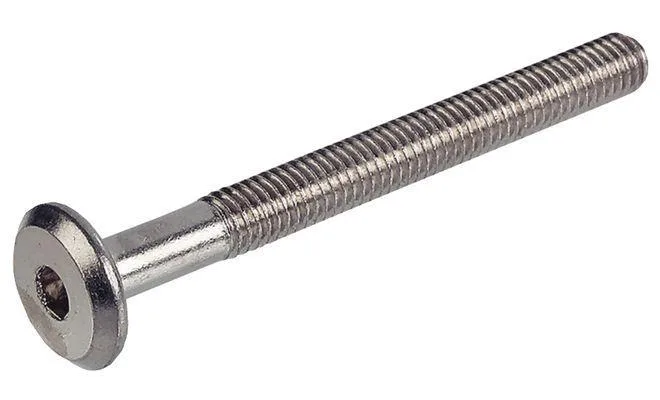 Монтаж полки с использованием винта с плоской головкой изображение монтажа полки с помощью винта —