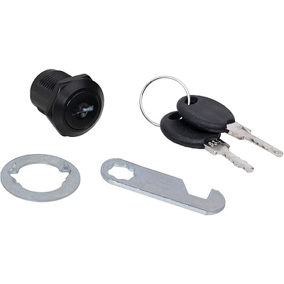 Замок мебельный 103-20 черный