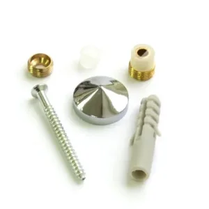 Крепление зеркала и стекла на отверстие Конус 16 мм КЗС1302-16 хром