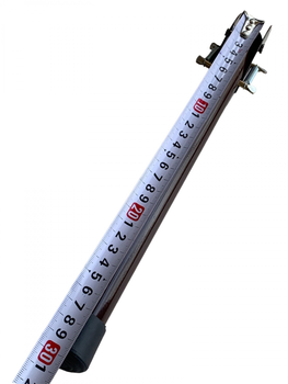 Упор дверной откидной 30 см коричневый