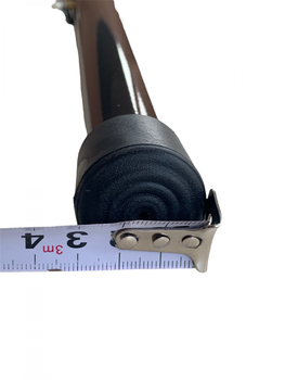 Упор дверной откидной 30 см коричневый