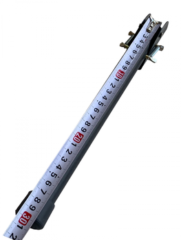 Упор дверной откидной 30 см черный