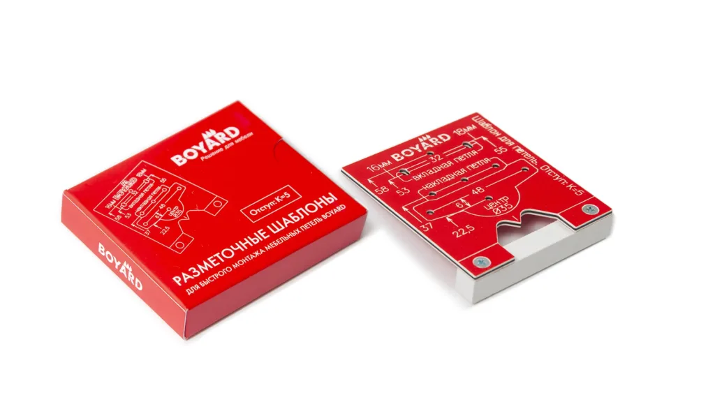 Разметочный   шаблон для петель K5 S908R.1/69x80/2023