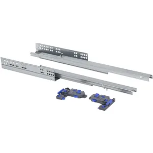 Направляющие скрытого монтажа PRIME by AKS с 3D регулировкой полного выдвижения c доводчиком (400)