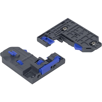 Направляющие скрытого монтажа PRIME by AKS с 3D регулировкой полного выдвижения c доводчиком (300)