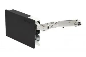 Подъёмник GTV HORIZON push to open очень сильный коэффициент подъемной силы 3500-5200 высота фасада 400-650 мм черный