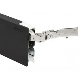 Подъёмник GTV HORIZON soft close слабый коэффициент подъемной силы 500-1350 высота фасада 250-450 мм черный