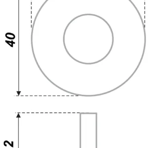 Мебельная ручка RC520Br.4