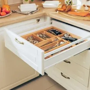 Выдвижной ящик Модерн Бокс PRO средний H-135 мм белый (400)