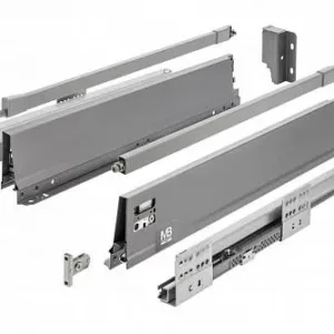 Выдвижной ящик Модерн Бокс PRO средний H-135 мм антрацит (300)