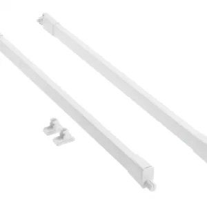 Комплект продольных рейлингов для системы MB PRO белый (300)