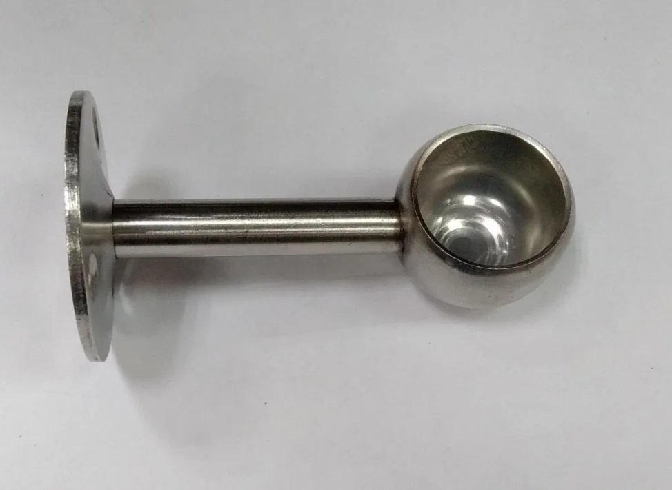 Дистанционный держатель трубы д. 25 570–100 мм из нержавейки Держатель трубы из нержавеющей стали;