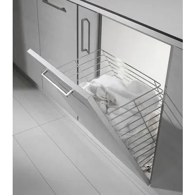 Корзина для белья 30см белая REJS