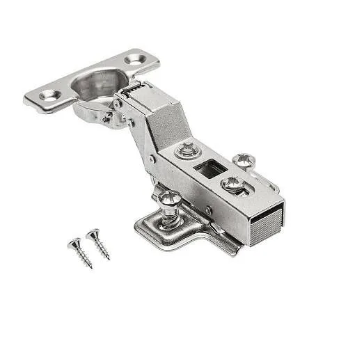 Петля GTV mini мини внутренняя с доводчиком с ответной планкой H-0 и еврошурупом CLIPON