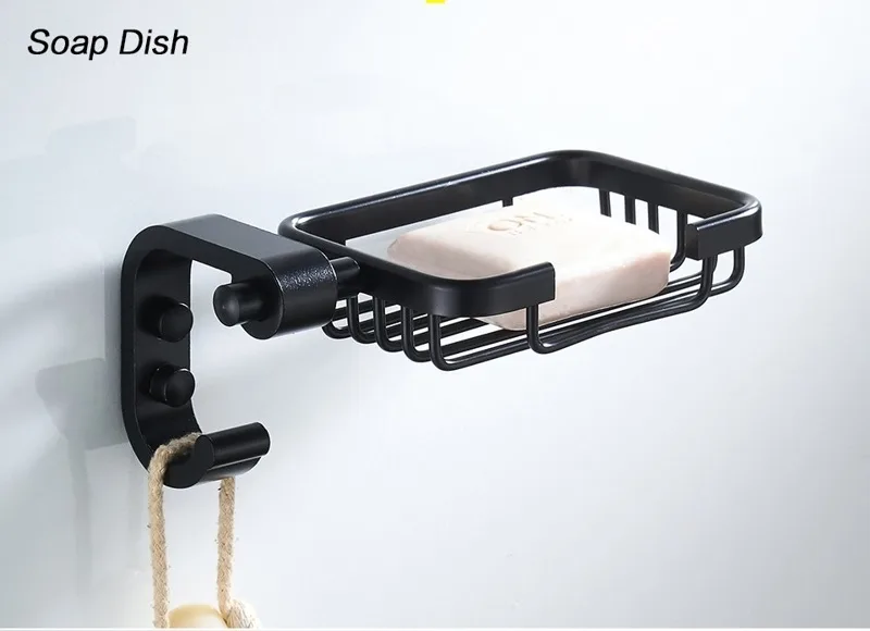 Мыльница Ledeme L5502-1 черный