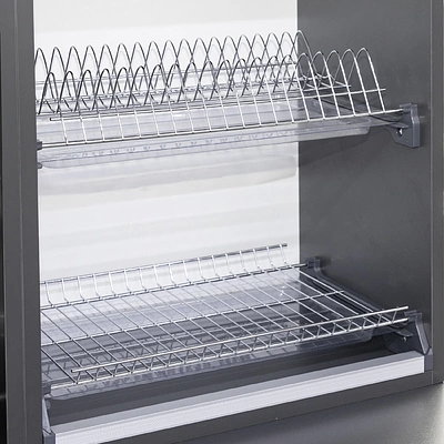 Сушка для посуды NORWIG с профилем (аналог REJS) хром (900)