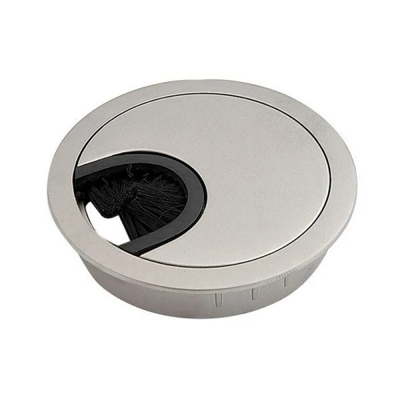 Пропуск для кабеля GTV д.60 металл матовый хром