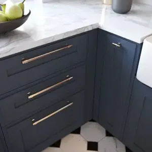 Мебельная ручка GTV IMPERIAL шлифованное золото