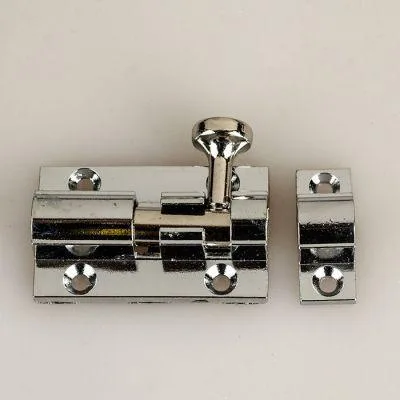 Шпингалет XINTE, хром, 6,5 см Изображение шпингалета XINTE хром длиной 6,5 см