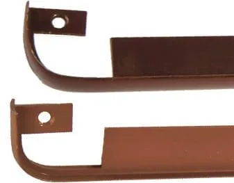 Завершённый вид столешницы с защитной планкой изображение готовой столешницы с планкой|