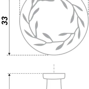 Мебельная ручка RC062AB.5