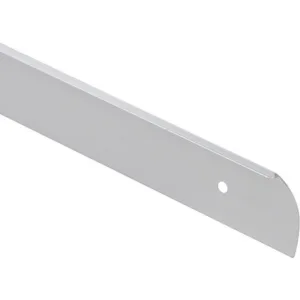 Планка к столешнице 28 боковая R16 алюминий