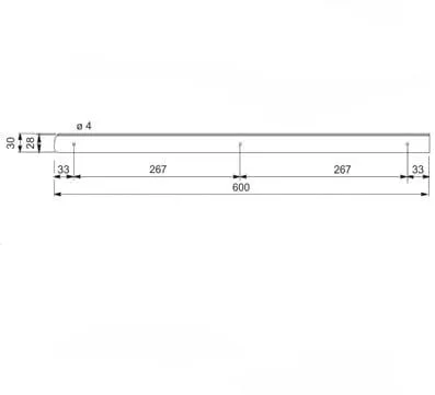 Боковая торцевая планка. Четвёртое изображение боковой планки