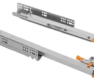 Направляющие скрытого монтажа GTV MODERN SLIDE SOFT MOVE с 3D регулировкой полного выдвижения c доводчиком + выталкиватель (500)
