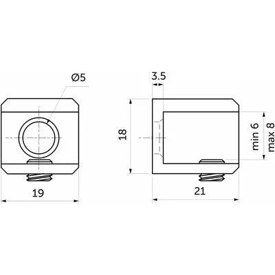 Крепление для стекла АК104 6–8 мм хром LEMAX — цена, купить в Минске, в Беларуси Крепление для стекла АК104 6–8 мм хром LEMAX — цена, купить в Минске, в Беларуси