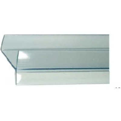 Профиль цоколя уплотнительный ПВХ 18 мм ресничка THERMOPLAST в Минске |