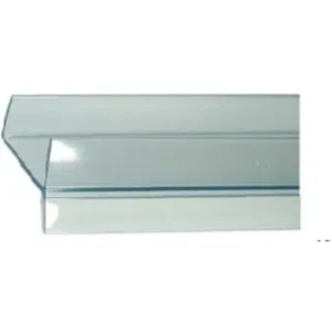 Профиль цоколя уплотнительный ПВХ 18 мм ресничка