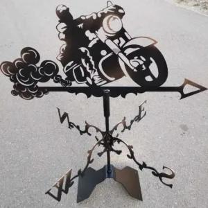 Флюгер мотоциклист