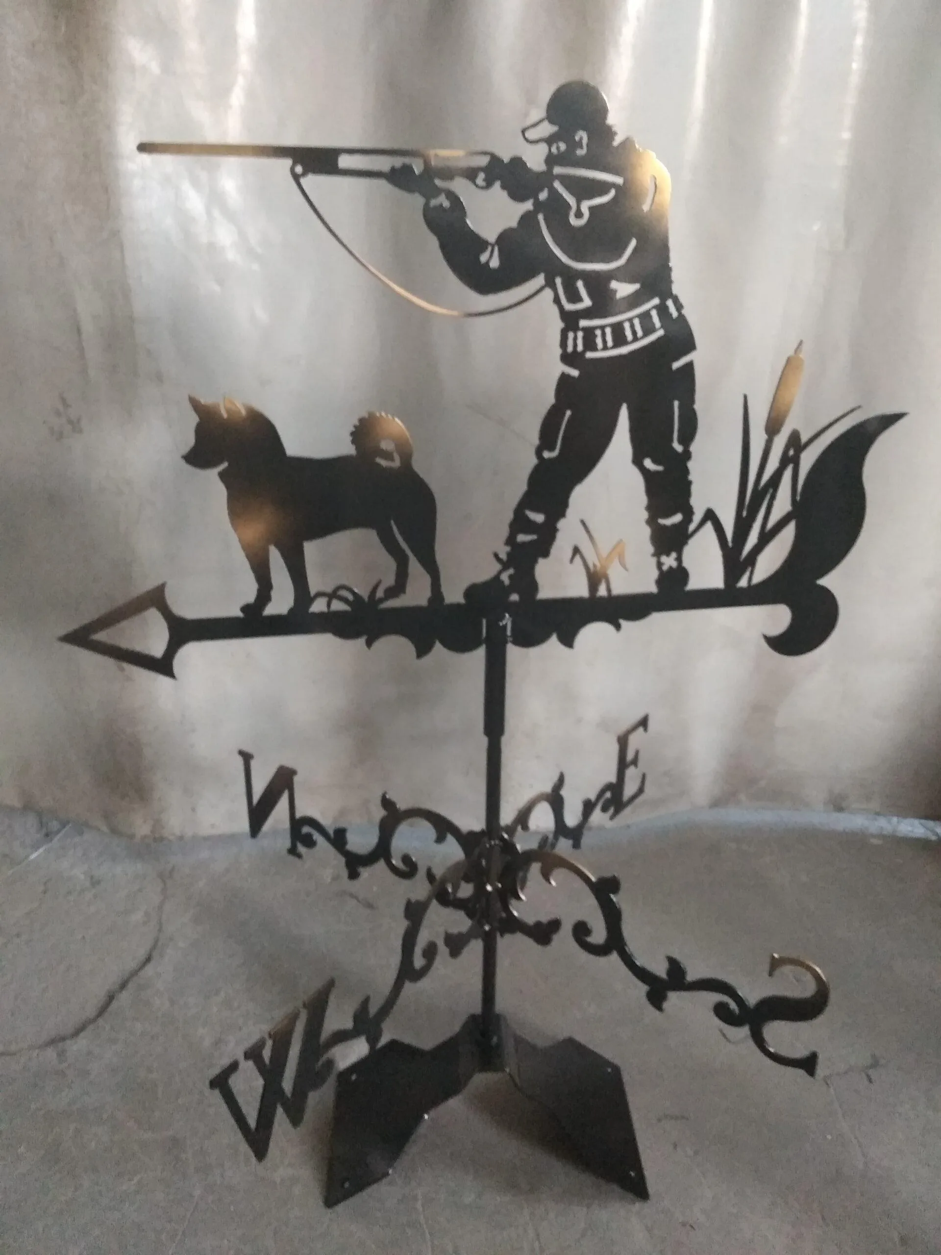 Флюгер «Охотник» изображение флюгера «Охотник»