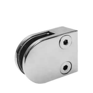 Стеклодержатель на плоскость нержавейка