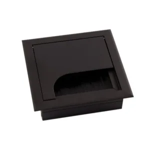 Пропуск для кабеля GTV MERIDA 80*80 металл черный