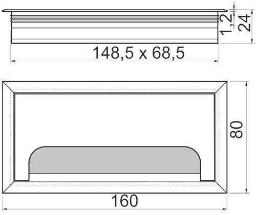 «Пропуск для кабеля с ресничкой MERIDA GTV 80*160 металл алюминий — купить в Минске и Беларуси». «Пропуск для кабеля с ресничкой MERIDA GTV 80*160 металл алюминий — купить в Минске и Беларуси».