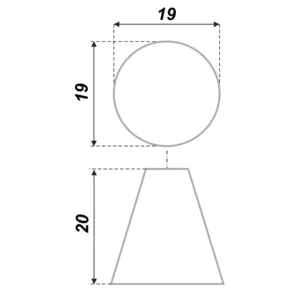 Мебельная ручка RC012SN.4