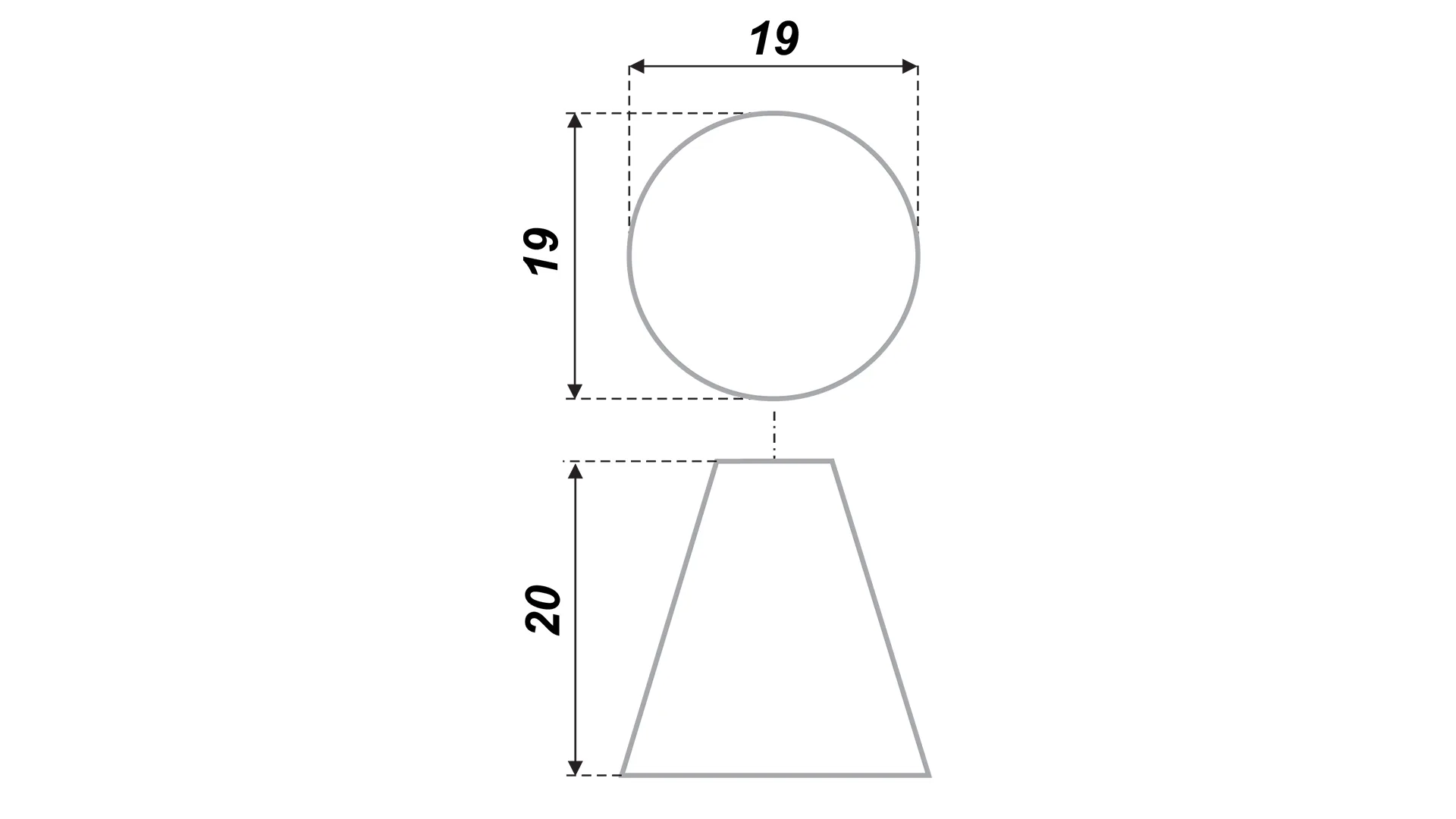 Мебельная ручка RC012SN.4