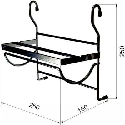 Рейлинг с корзиной для бумаг на кухне Рейлинг с корзиной для бумаг, интерьер кухни|