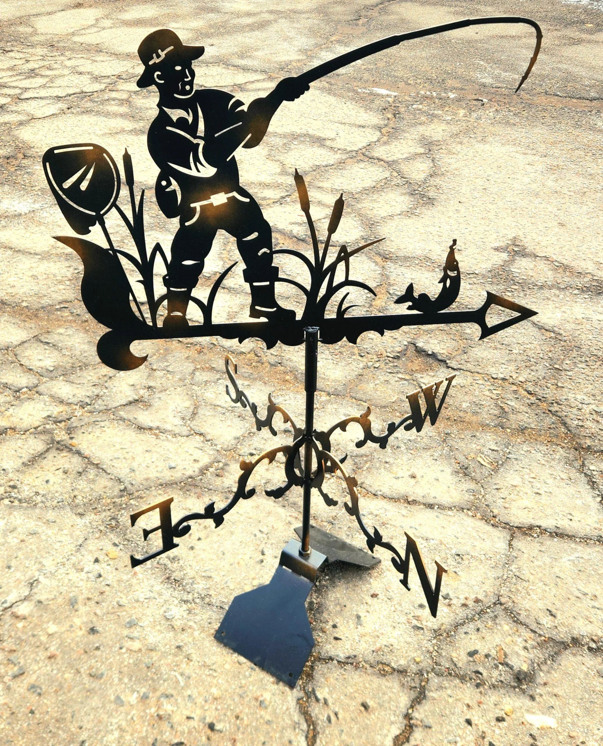 Флюгер «Рыбак» изображение флюгера «Рыбак»|