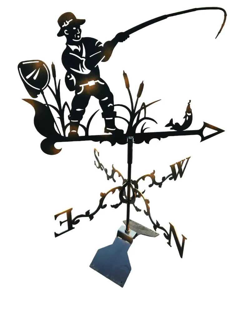 Флюгер рыбак