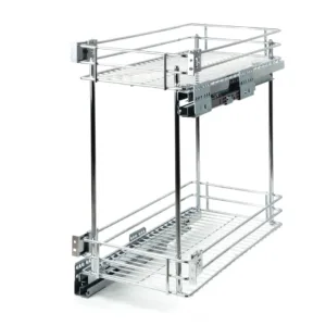 Выдвижная корзина-карго VEGA KR39 (CP - Хром полированный) (300 мм)