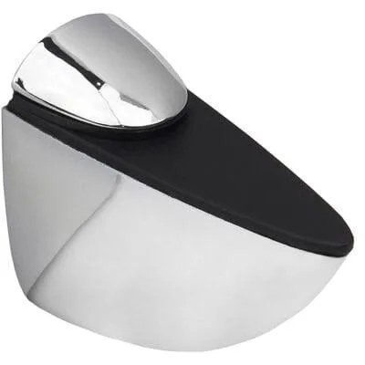 Крепление для стекла «Пеликан большой» хром, бренд LB. Изображение крепления для стекла «Пеликан большой» хром