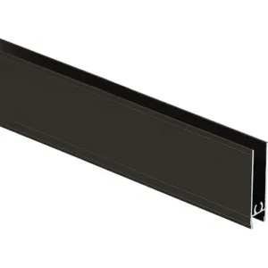 Профиль СЕНАТОР SENATOR горизонтальный нижний (белый глянец)