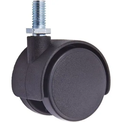 Мебельное колесо д.40 с резьбой М8