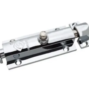 Шпингалет полуавтомат 8см хром