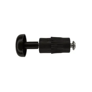 Заглушка рейлинга модерн черная