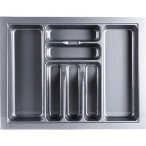 Лоток вкладыш для столовых приборов 700 BASIC 635*485*55 (серый)