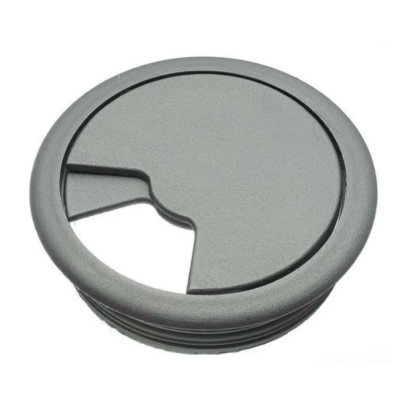 Пропуск для проводов пластик д.60 алюминий; изображение пропуска для проводов;